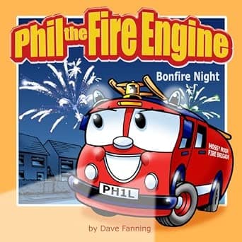 Cover of Phil the Fire Engine Bonfire Night